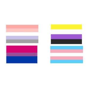 my lgbtq flags